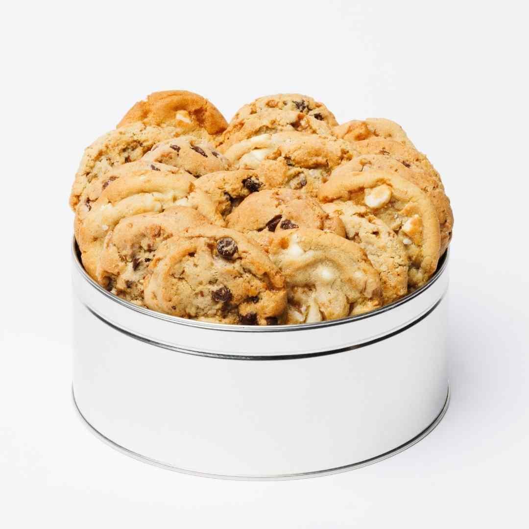 Cookie Classic Cookie Assortment Gift Tin (18 Cookies) | The Christie